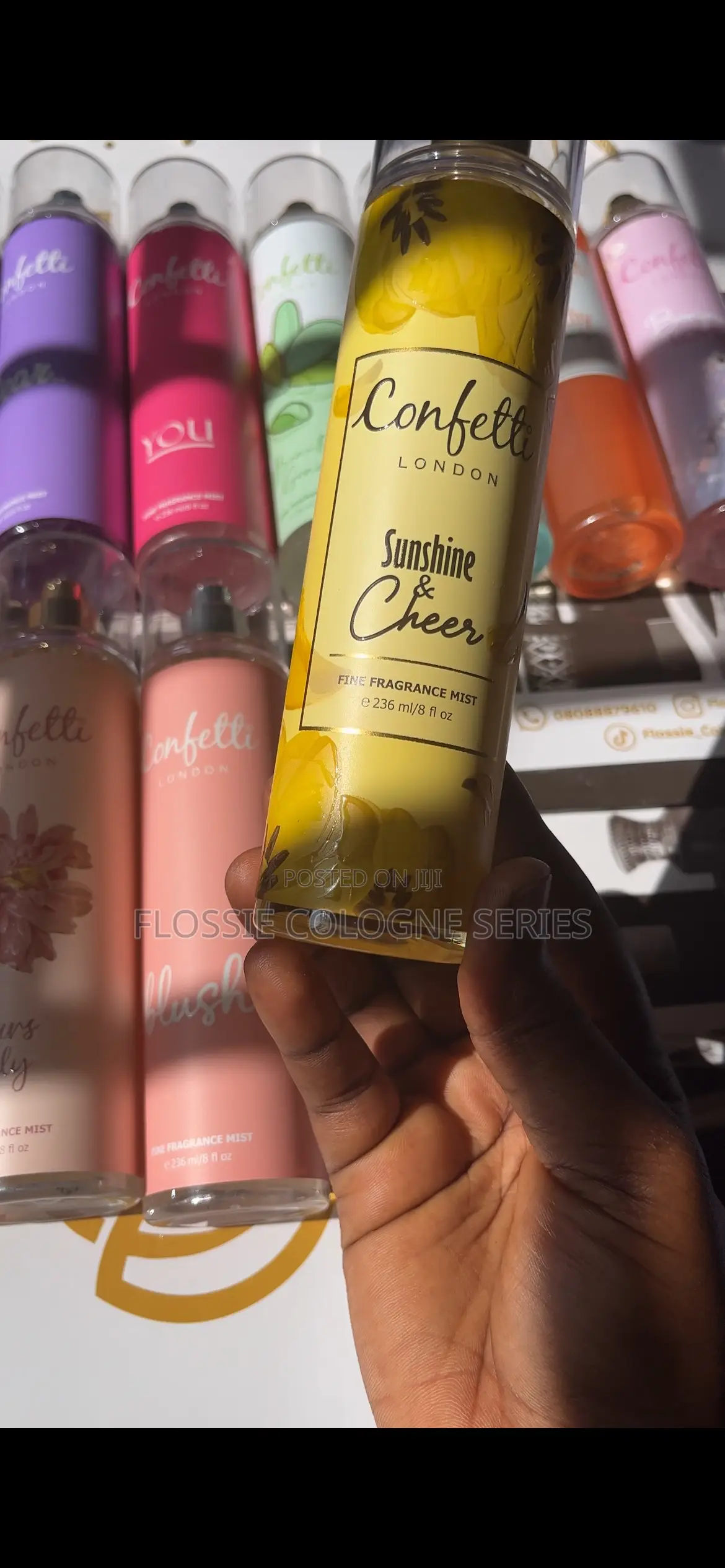 Confetti London Body Mist