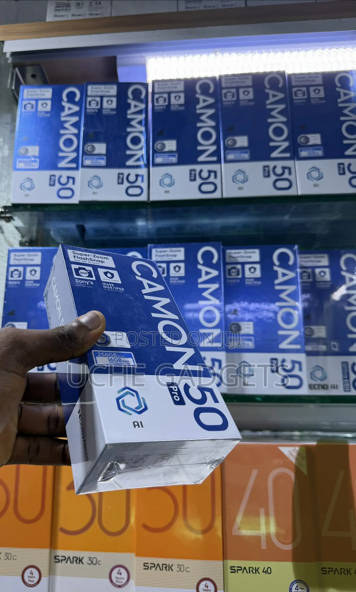 New Tecno Camon 50 Pro 256 GB