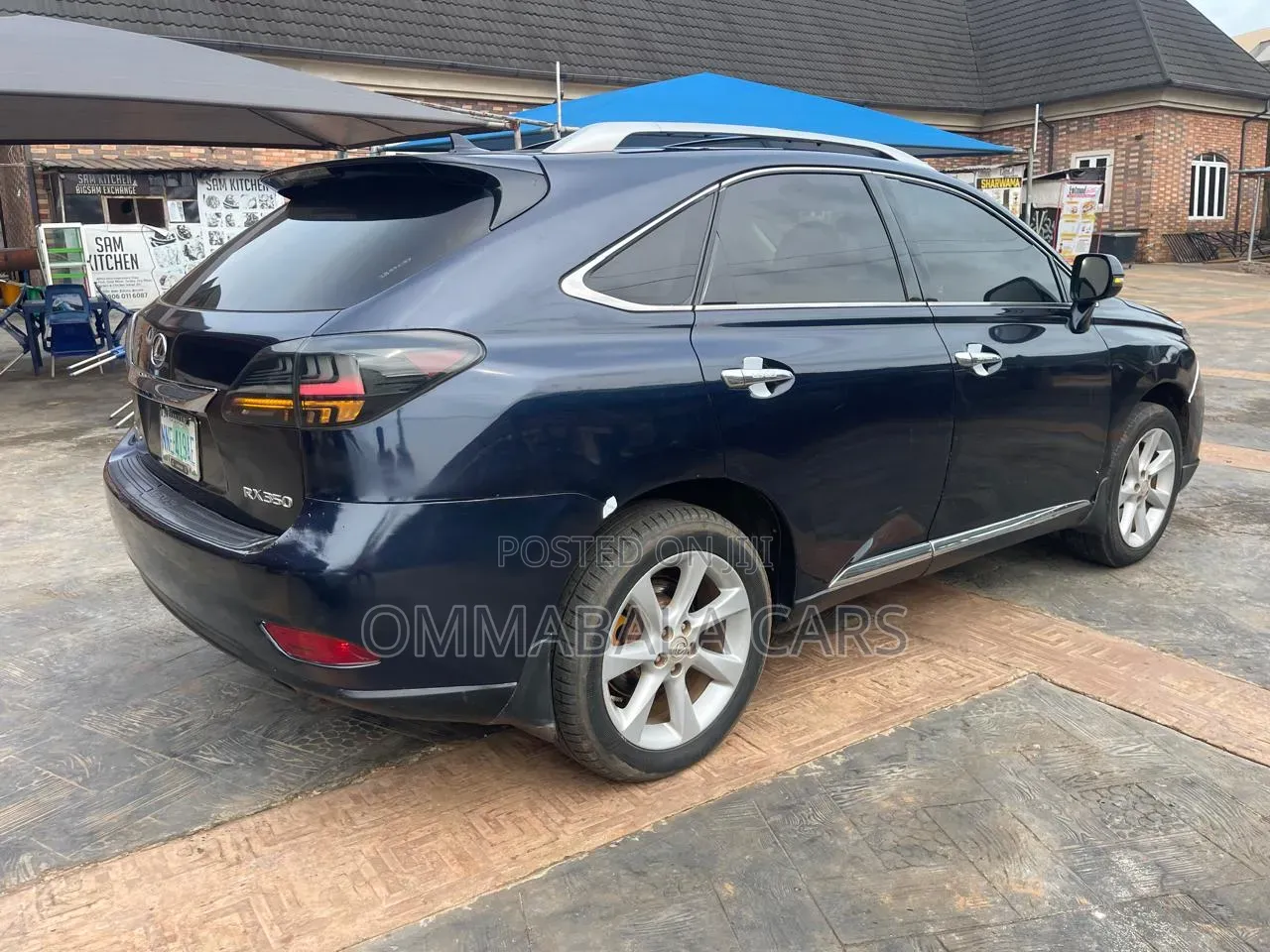 Lexus RX 2011 Blue