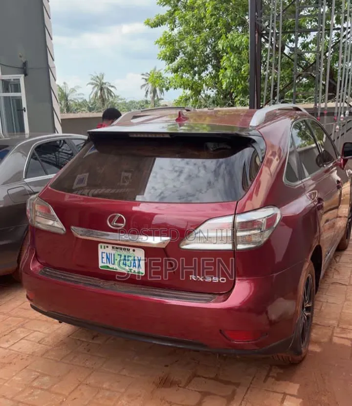 Lexus RX 2011 Red
