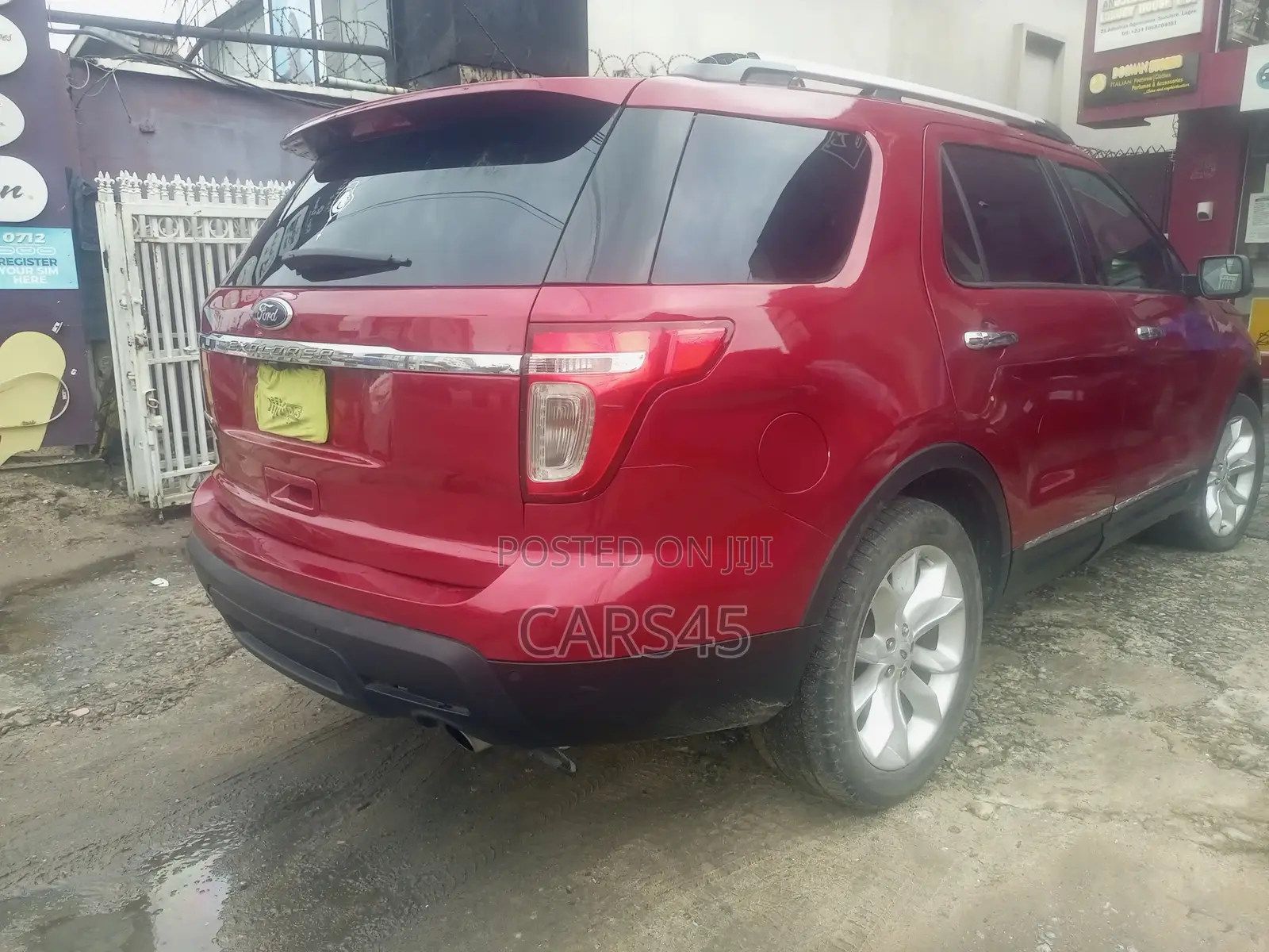 Ford Explorer 2014 Red
