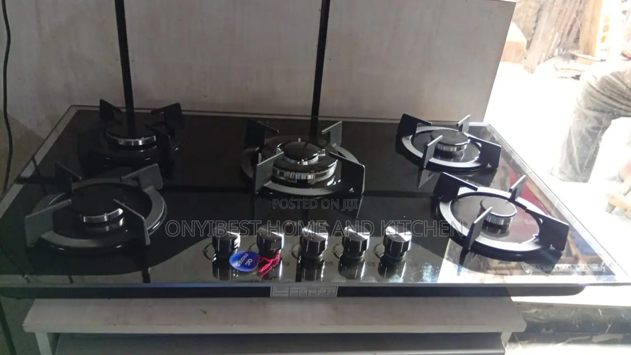 Phiima 5bunners Inbuilt/Table Top Automatic Gas Cooker