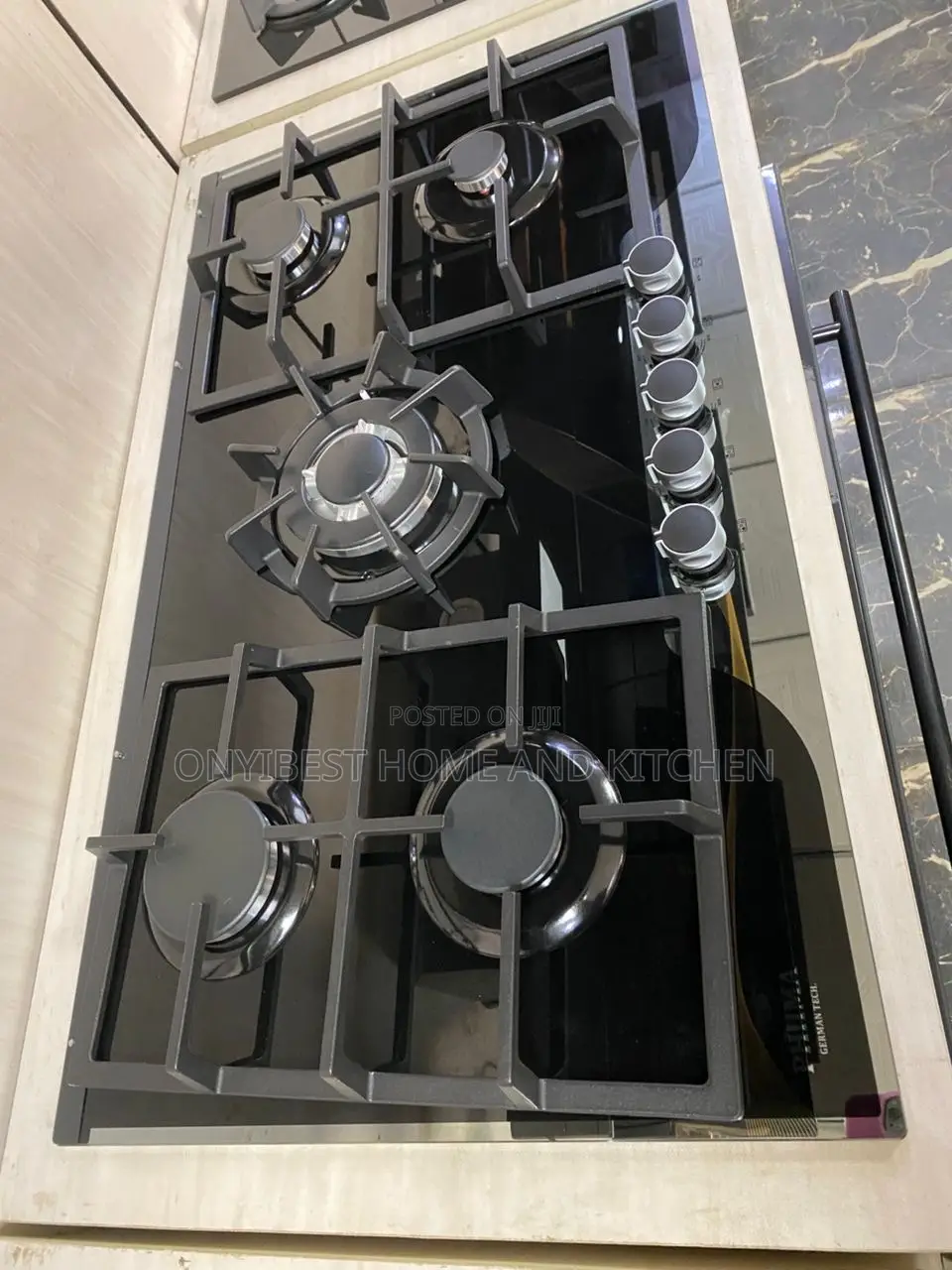 Phiima 5bunners Inbuilt/Table Top Automatic Gas Cooker