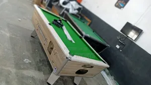 7ft Standard Marble and Coin Snooker Board With All Accessories