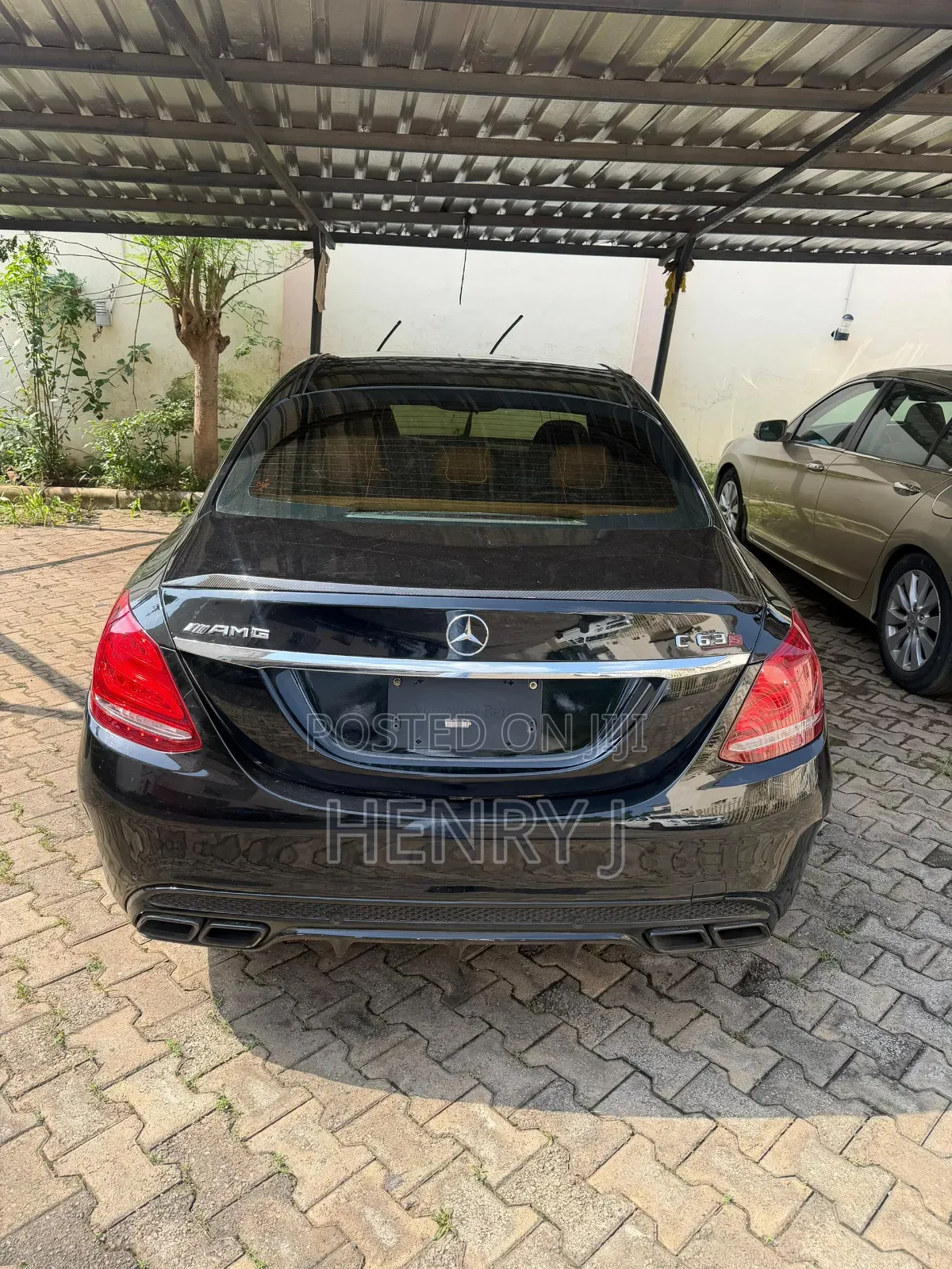 Mercedes-Benz C63 2017 Black