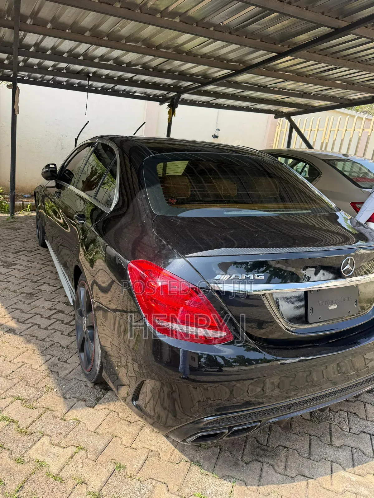 Mercedes-Benz C63 2017 Black