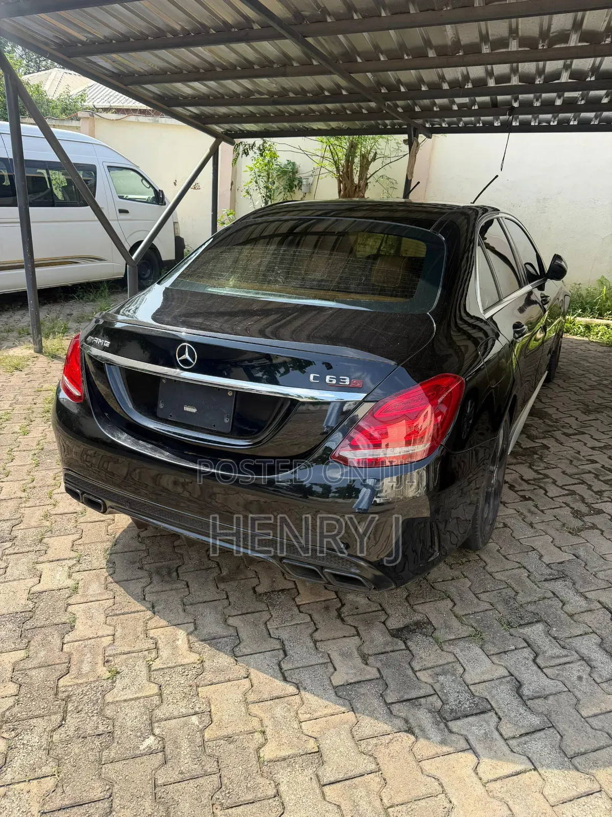 Mercedes-Benz C63 2017 Black