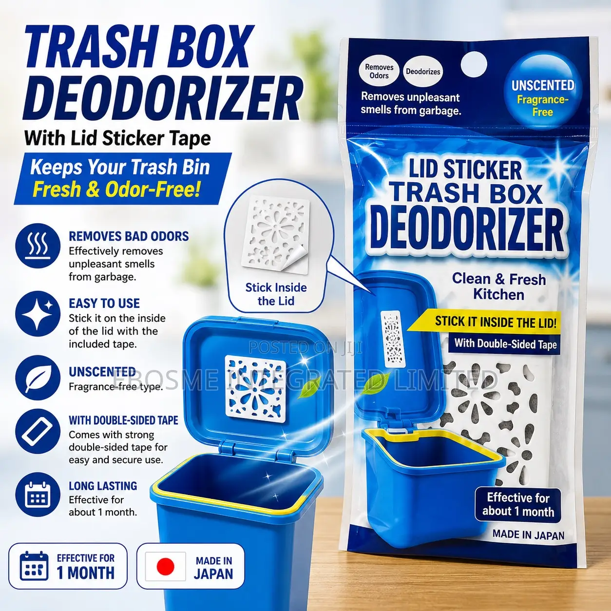 Trashbox Deodorizer Uncented