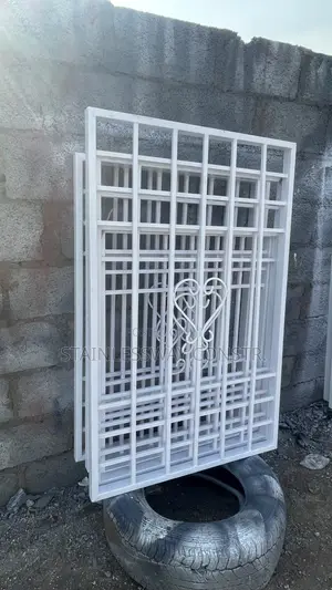 White Simple Window Burglary