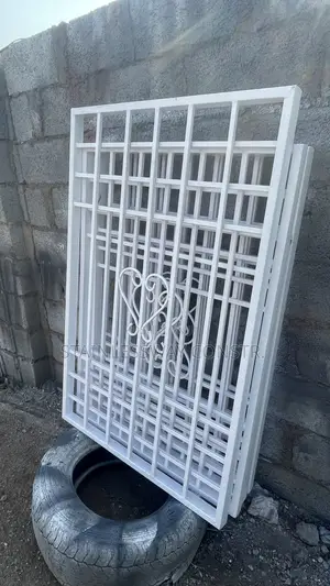 White Simple Window Burglary