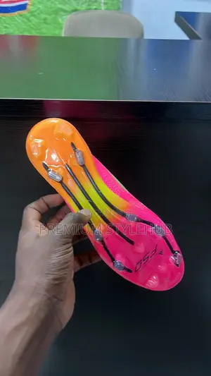 F:50 Pink Football Cleats