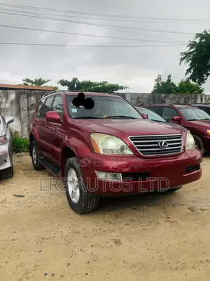 Lexus GX 470 2007 Red