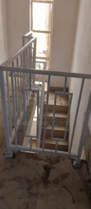 White Wrought Iron Railing