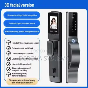 3dfacial Smart Door Lock