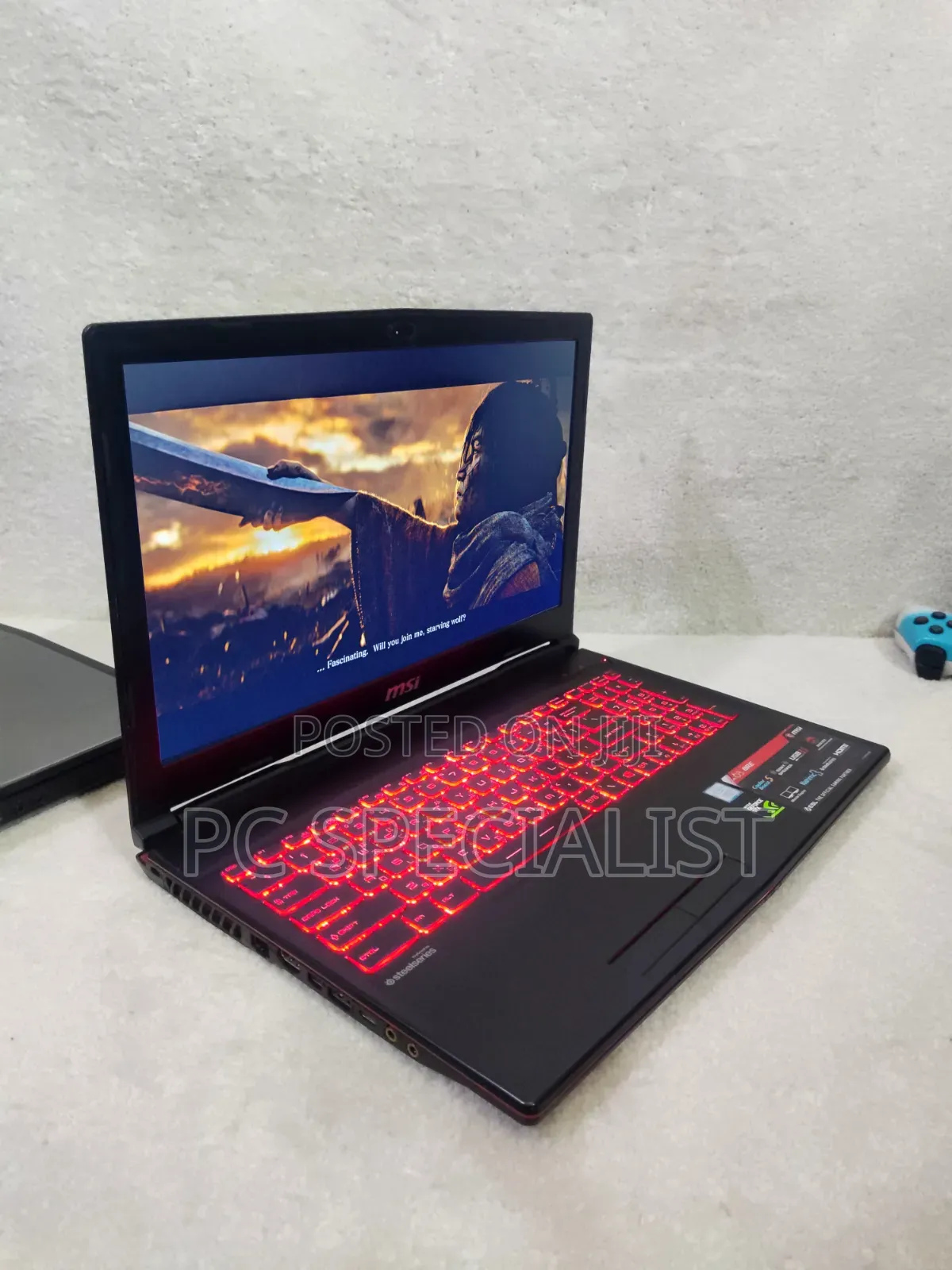 Laptop MSI GL63 8RD 16GB Intel Core i7 SSHD+SSD 1T