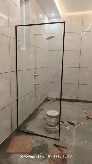 This Is Our Shower Solution, Which Is Superior Than Shower Curtains