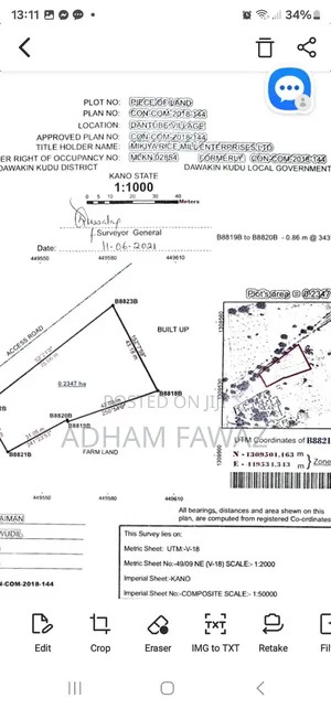 2347 SQM Land