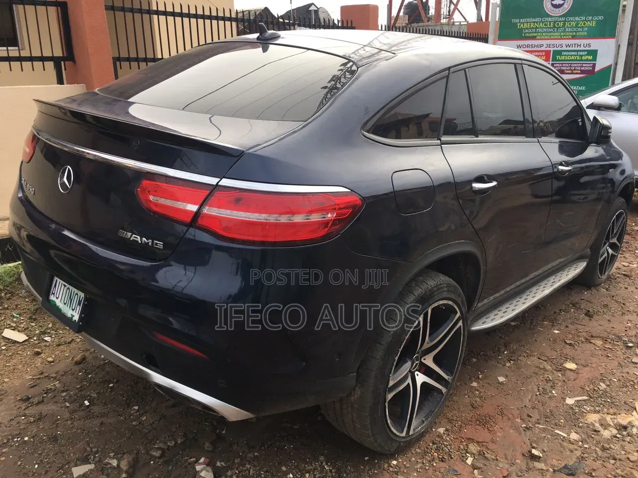 Mercedes-Benz GLE-Class 2016 Blue