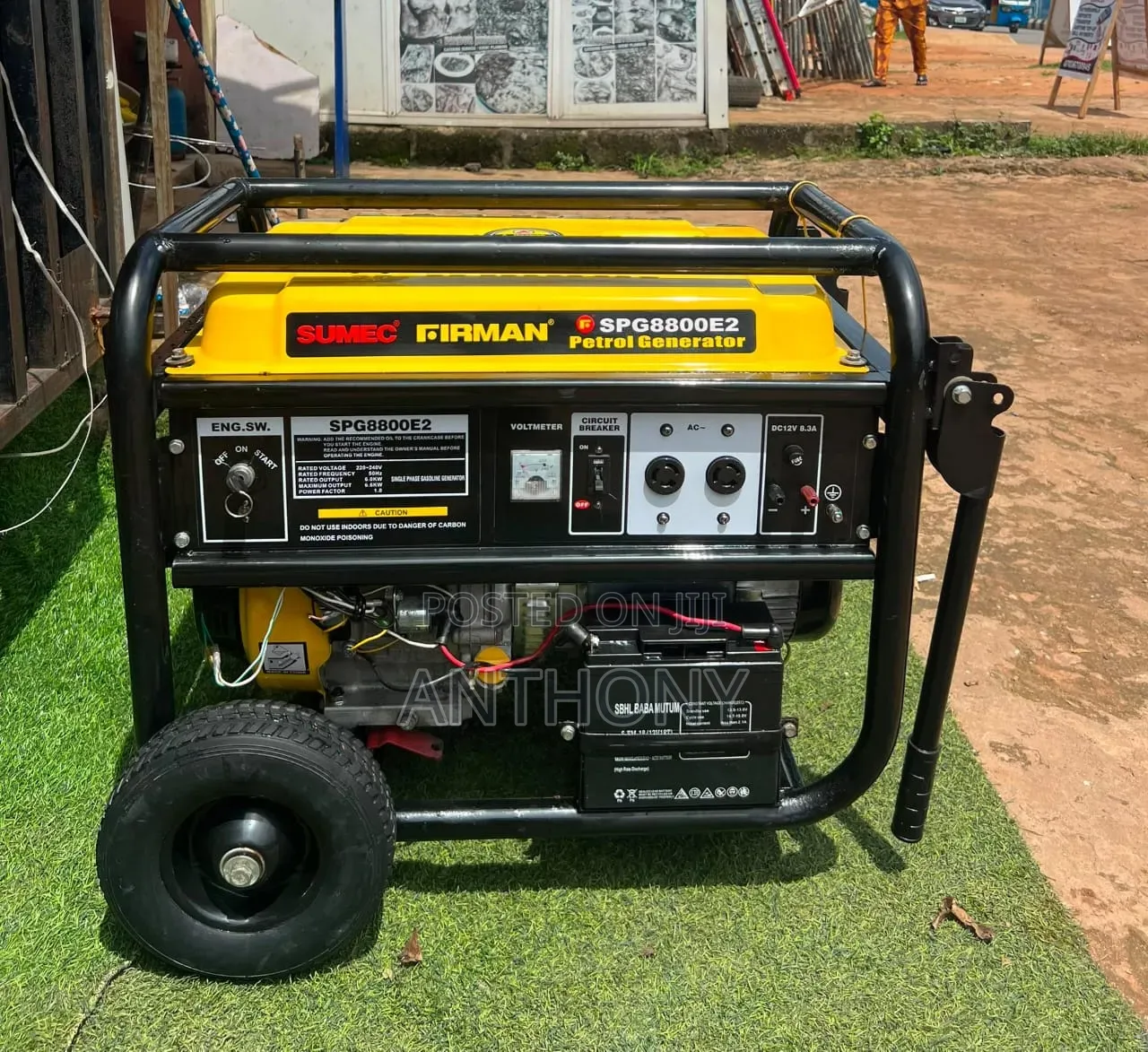Barely Used Fireman 8800 Generator
