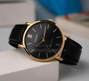 Genuine Leather Casio Watch