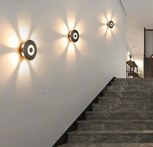 Modern Circular Wall Scone Light