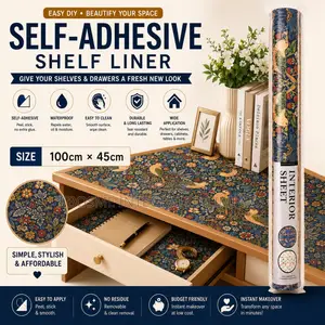 Self-Adhesive Shelf Liner 100 X 45cm