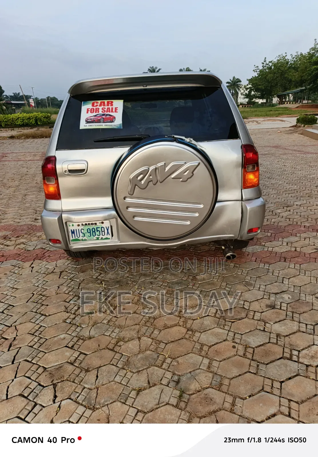 Toyota RAV4 Automatic 2003 Silver