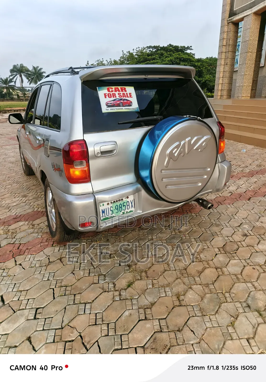 Toyota RAV4 Automatic 2003 Silver