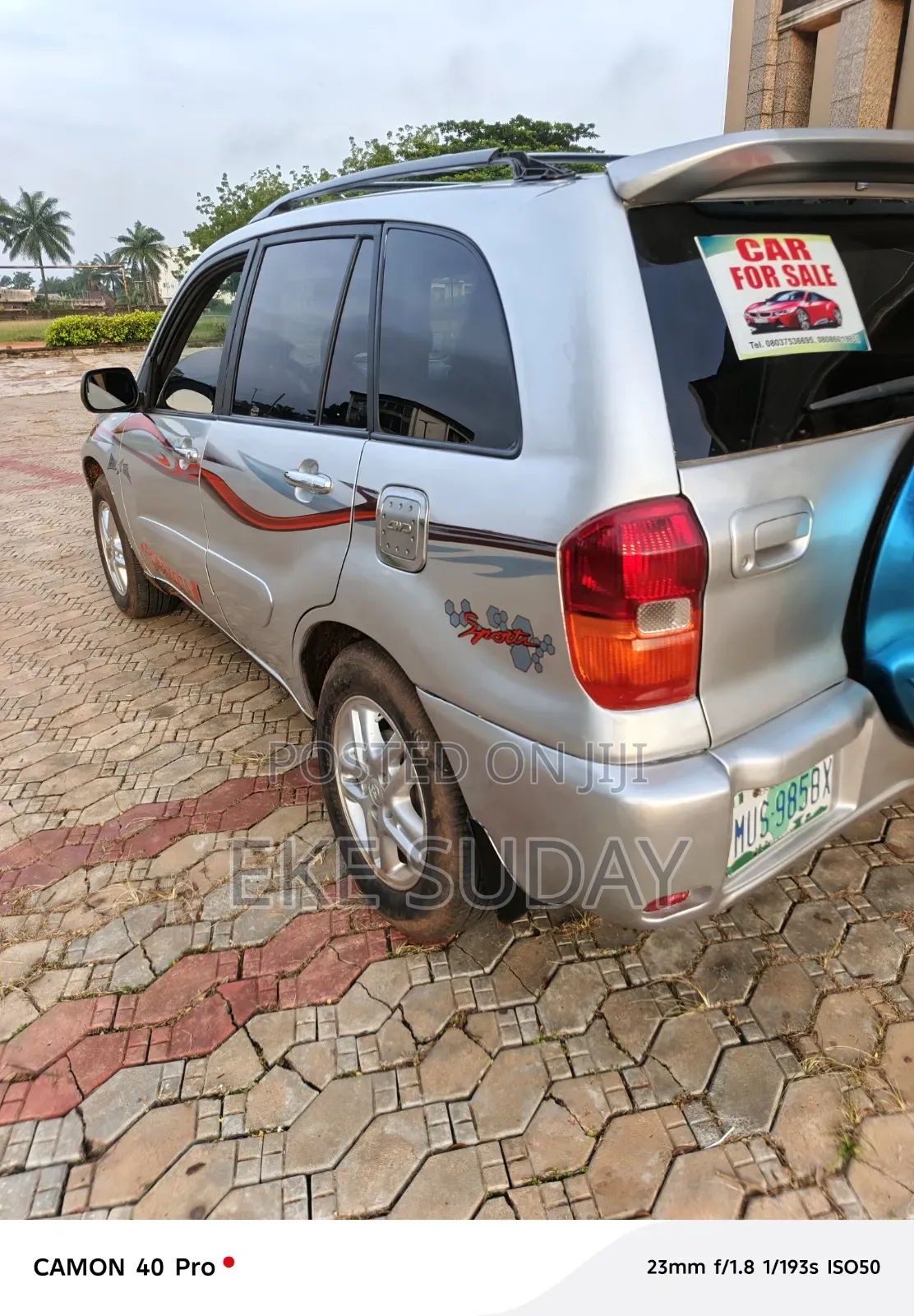 Toyota RAV4 Automatic 2003 Silver