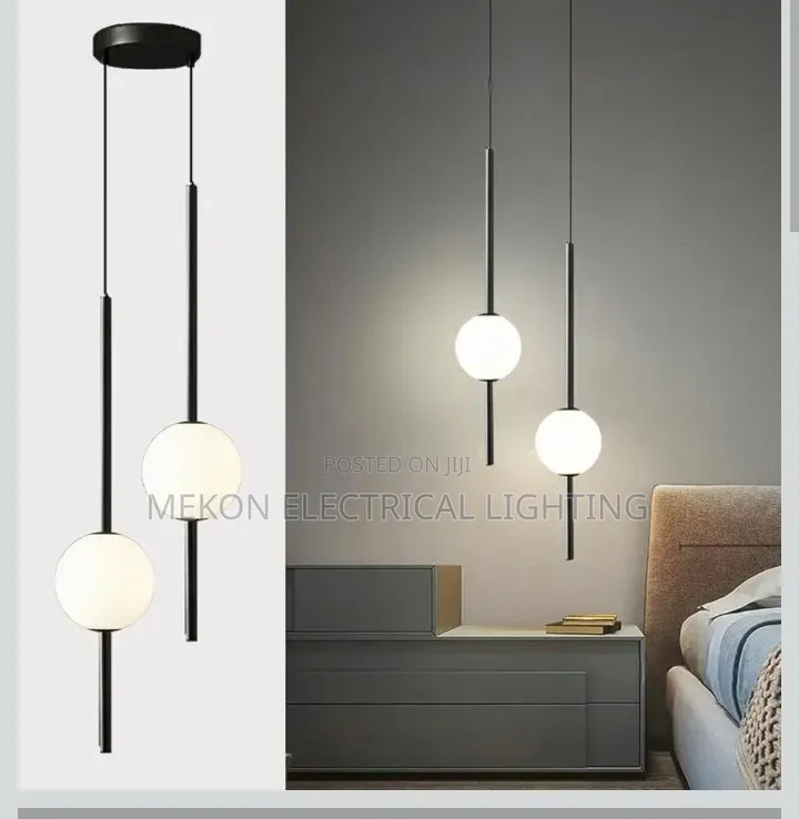 Twin Globe Pendant Light