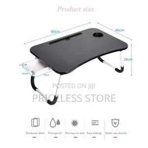 Foldable Laptop Table With Drawer