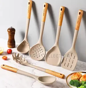 High Quality Silicone Cooking Spoon Set