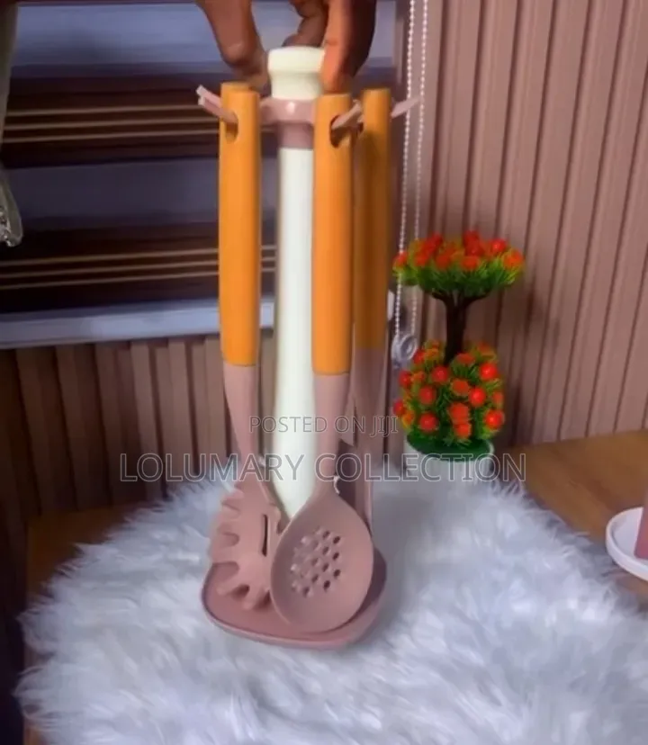 High Quality Silicone Cooking Spoon Set