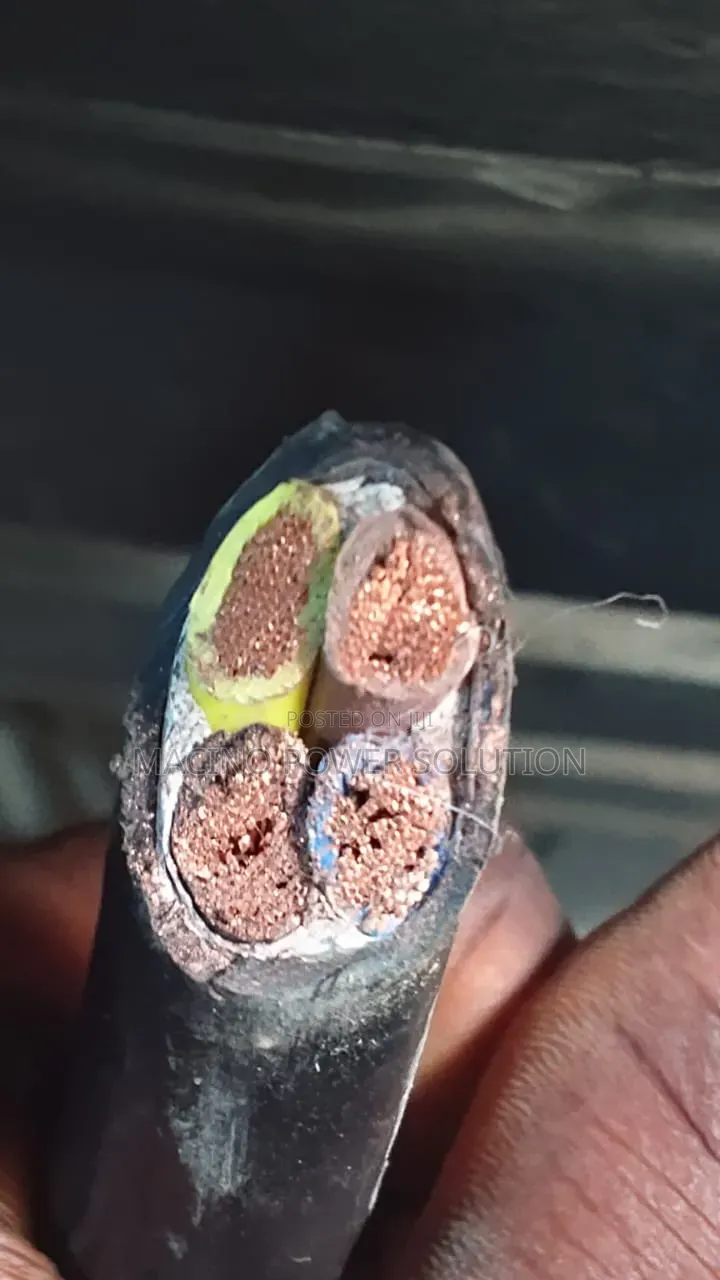 10mm X 4 Core Flexible Copper Cable Per Meter
