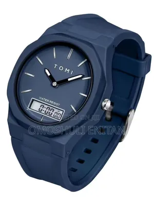 Tomi Analog-Digital Dual Display Quartz Watch