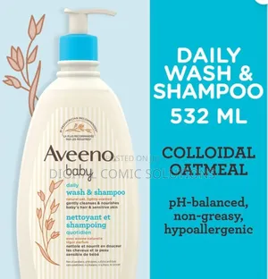 Original Imported Aveeno Baby Wash And Shampoo 532ml