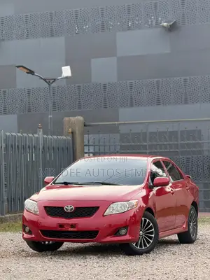 Toyota Corolla 2009 Red