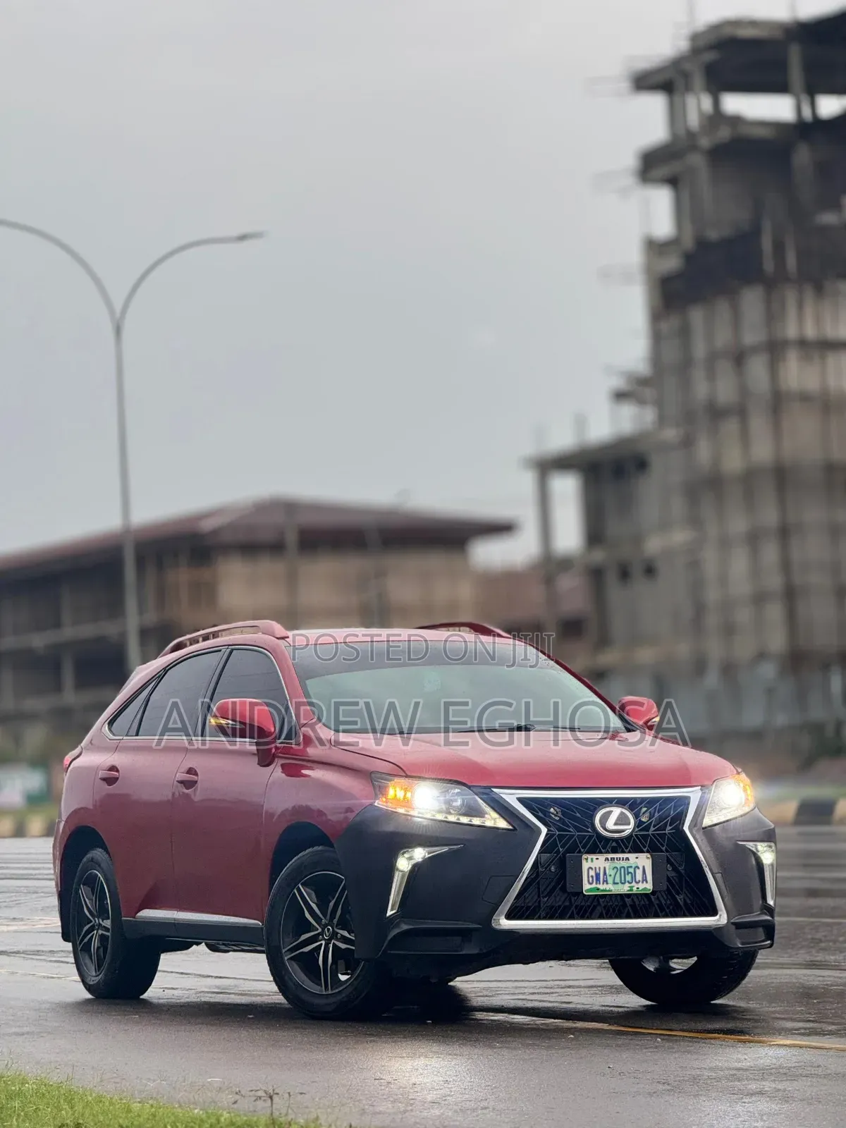Lexus RX 2013 Red