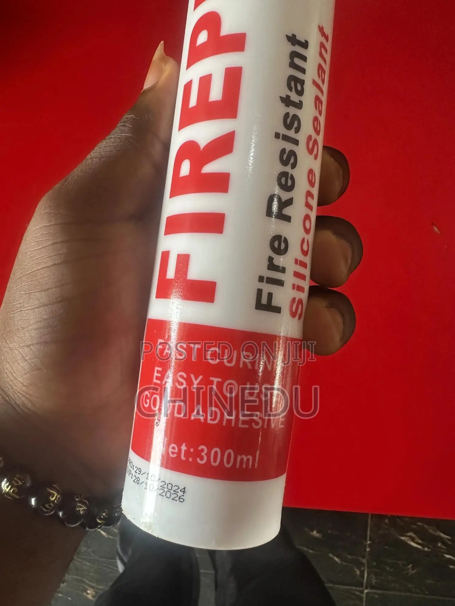 Firestop Resistant Silicone Sealant