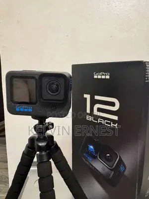 Gopro Hero12 Black Action Camera + Flexible Tripod - Brand New