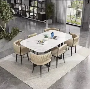 Stunning 6_seater Marble Dinning Set