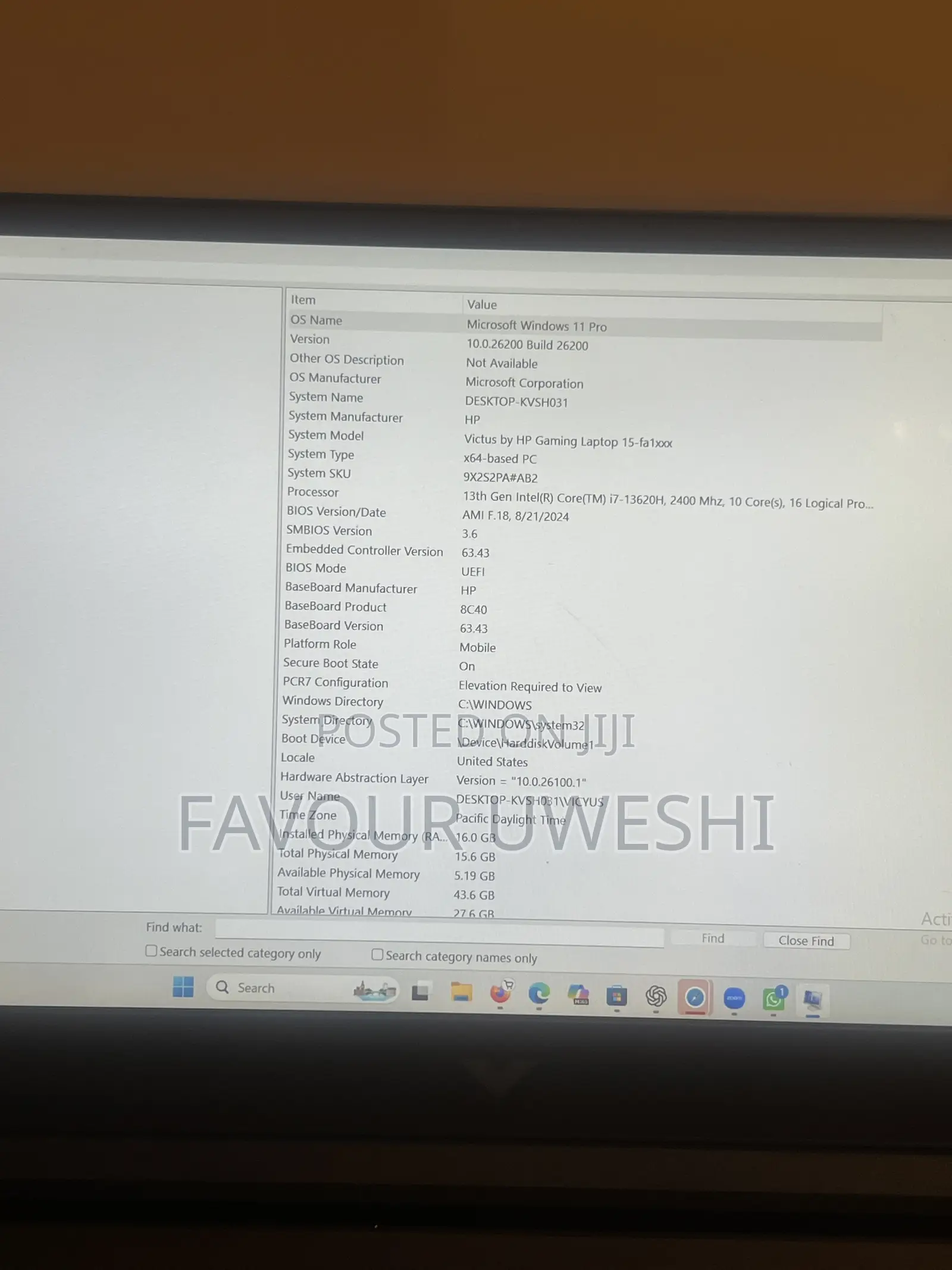 Laptop Microsoft 16GB Intel Core 7 SSD 512GB