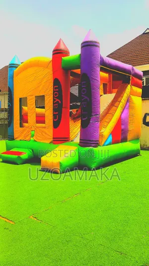 Bouncing Castle With Slide