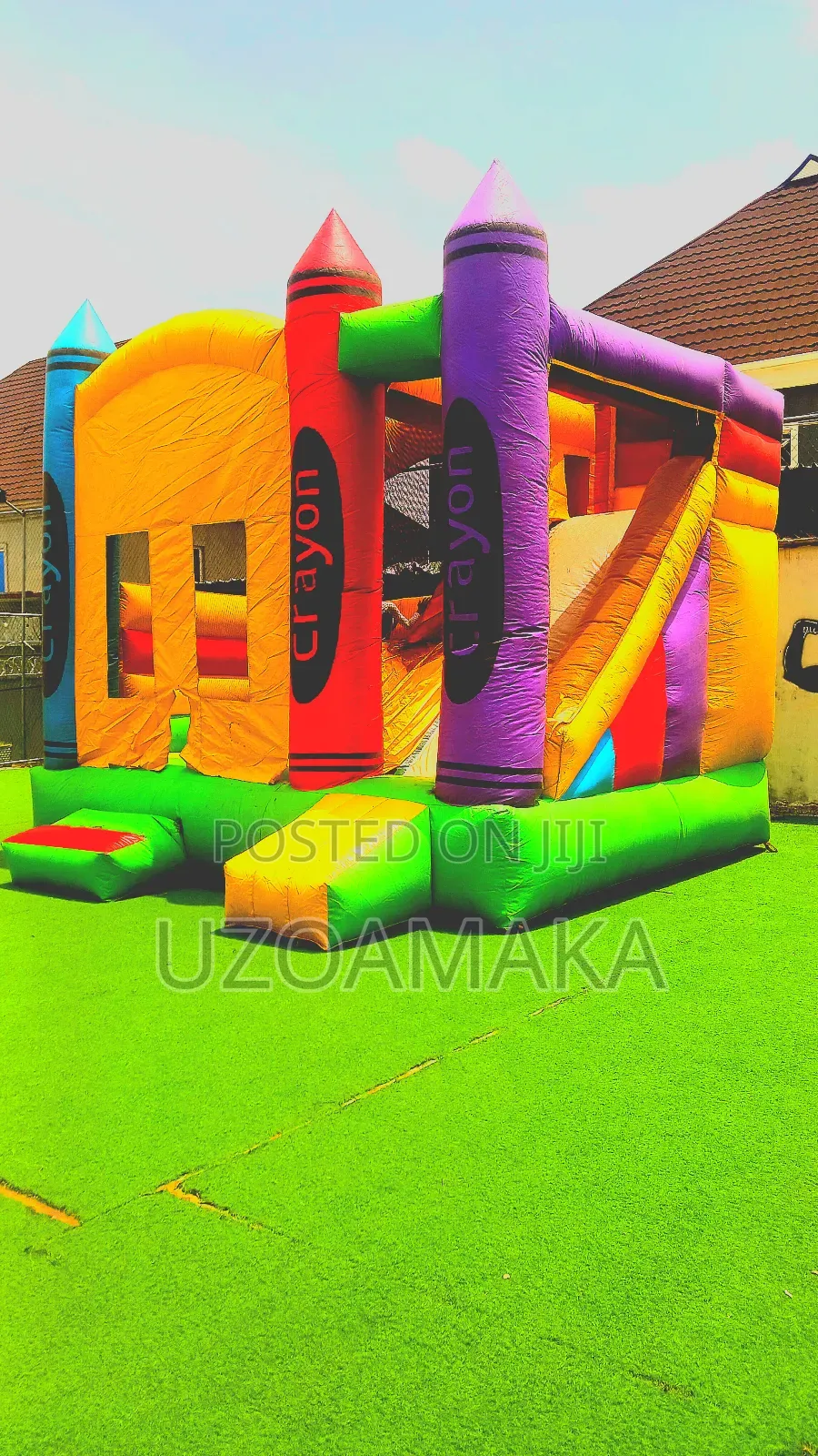 Bouncing Castle With Slide