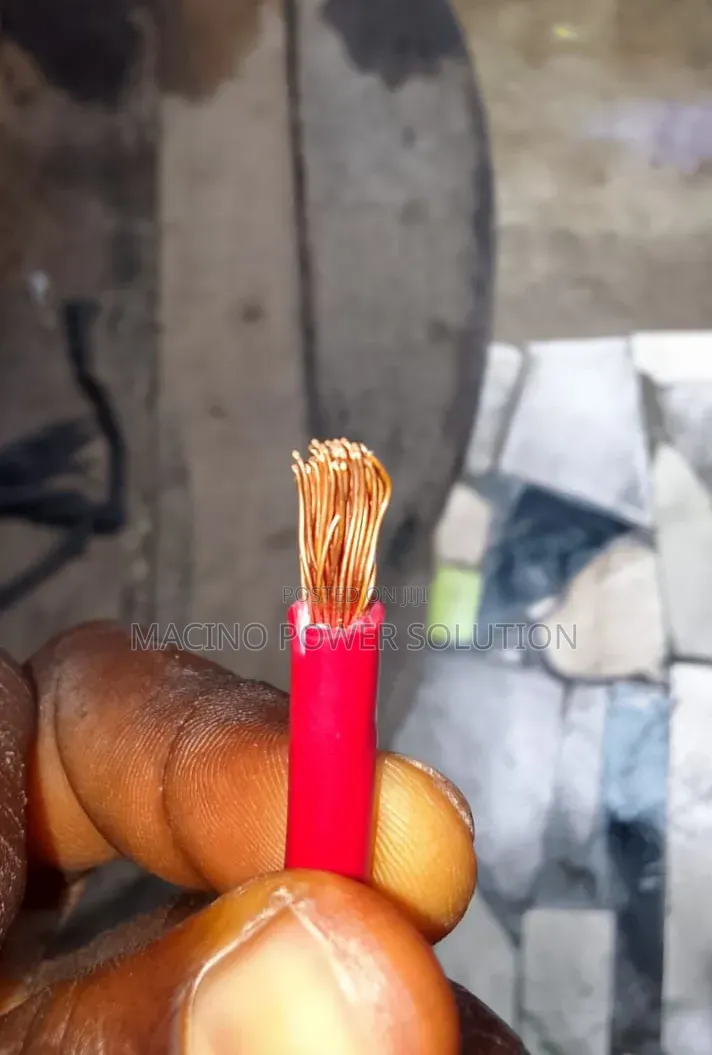 10mm Single Core Flexible Cable Pure Copper - Per Meter