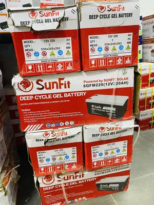 Sunfit 65ah Solar Dry Cell Gel Battery