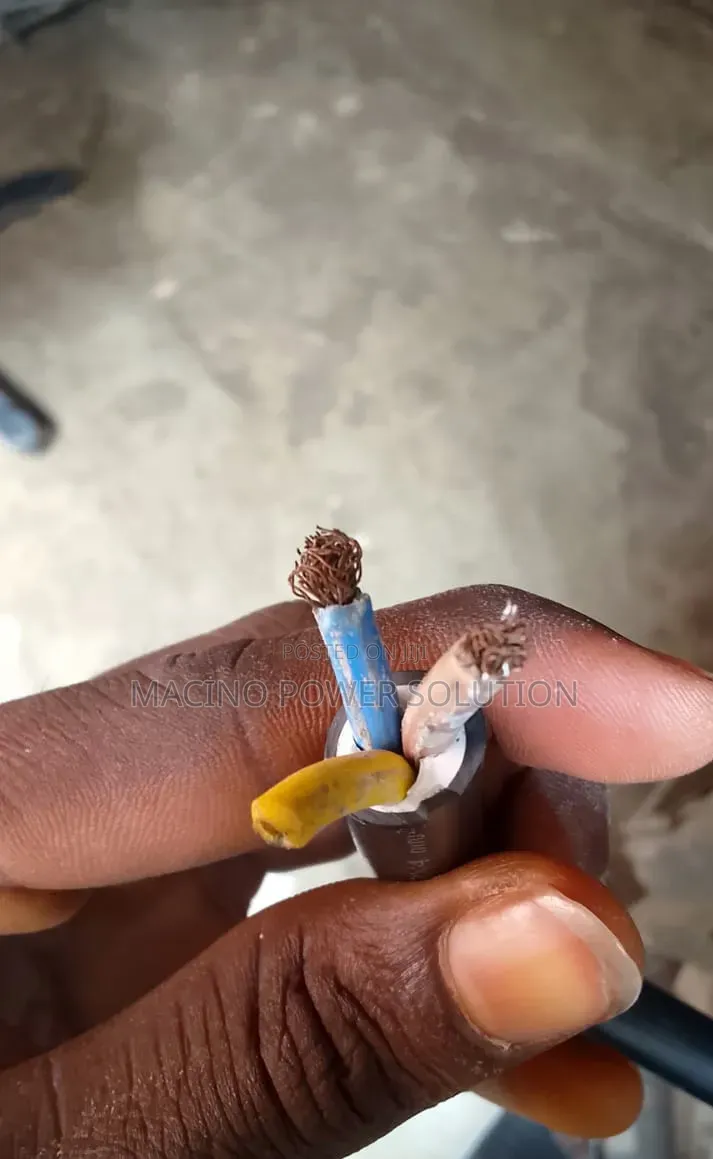 4mm X 3 Core Flexible Cable 100% Pure Copper - Per Meter