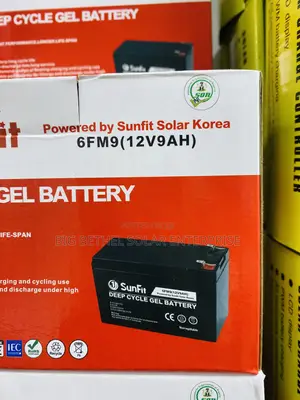 Sunfit 9ah 12v Solar Dry Cell Deep Cycle Battery