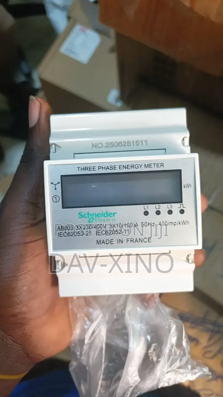 Three Phase Energy Meter Schneider