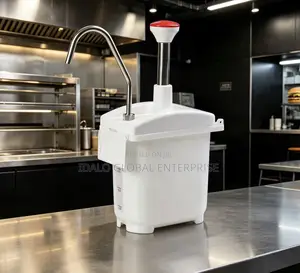 Commercial Plastic Sauce/Syrup Pump - 3.5l